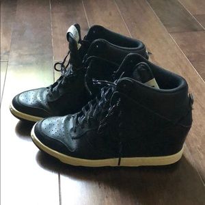 Nike wedge high tops